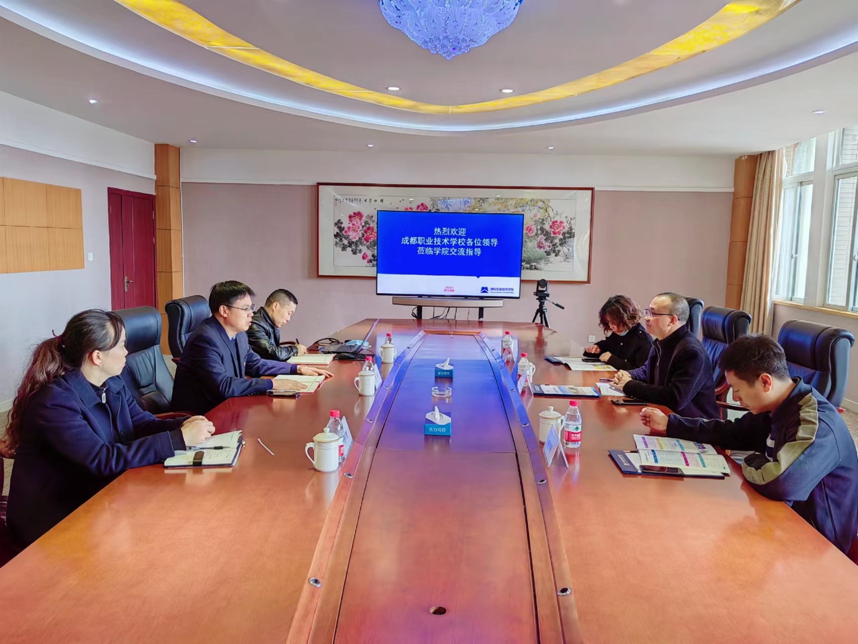 【简讯】成都职业技术学校莅临学院交流指导工作